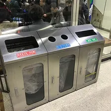 Taking out the bins